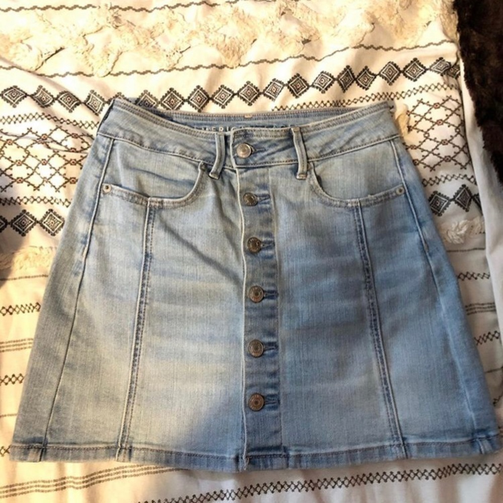 American Eagle Jean Skirt